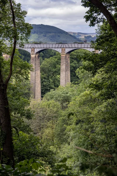 Froncysyllte Wrexham Wales July View Pontcysyllte Aqueduct Froncysyllte Wrexham Wales — Stock Photo, Image