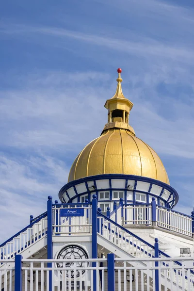 Östburne Österrike Sussex Storbritannien Juli Camera Obscura Eastbourne Pier East — Stockfoto