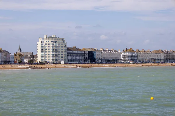 Eastbourne East Sussex Reino Unido Julho Skyline Eastbourne East Sussex — Fotografia de Stock