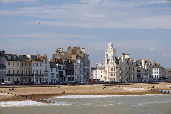 Eastbourne East Sussex Juli Skyline Ofeastbourne East Sussex Juli 2021 — Stockfoto