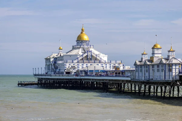 Österburne Österrike Sussex Storbritannien Juli Utsikt Över Eastbourne Pier East — Stockfoto
