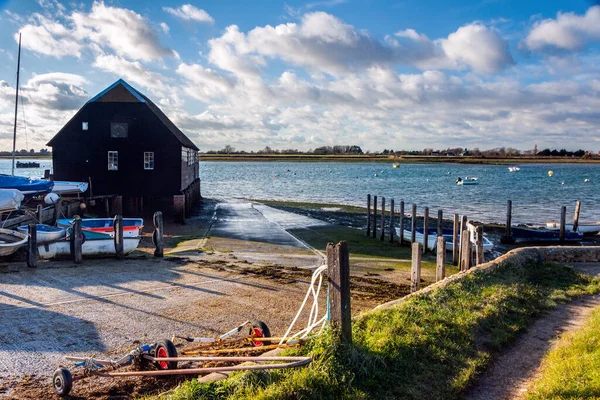 Bosham West Sussex Storbritannien December Utsikt Över Båthuset Bosham Den — Stockfoto