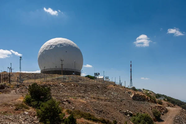 Cypern Grekland Europa Juli Utsikt Över Radarstationen Vid Mount Olympos — Stockfoto
