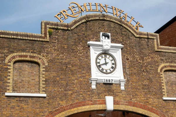 Maidstone Kent Reino Unido Septiembre Vista Del Viejo Reloj Fremlin — Foto de Stock