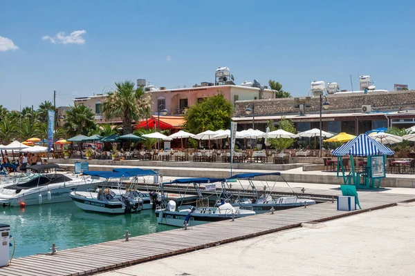 Latchi Zypern Griechenland Juli Einweihung Des Yachthafens Latchi Zypern Juli — Stockfoto