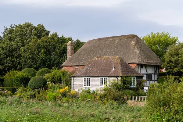 Alfriston Ostsussex September Blick Auf Das Clergy House Alfriston East — Stockfoto