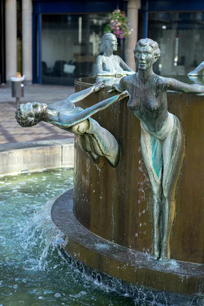 Waterfall fountain by Antony Donaldson — Stock Photo, Image