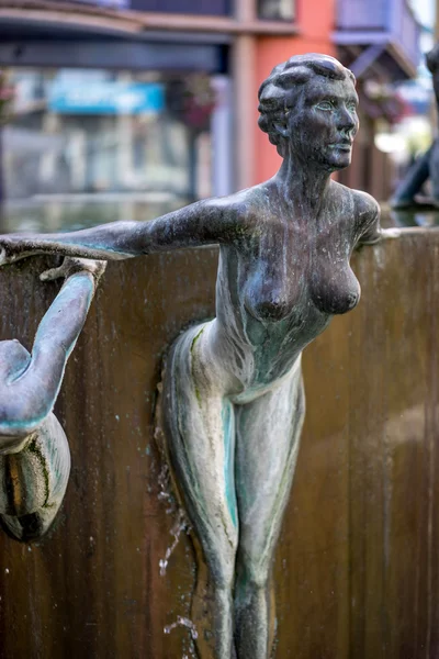 Waterfall fountain by Antony Donaldson — Stock Photo, Image