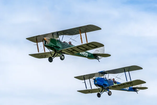 Dh82a de Havilland Tiger Moth — Zdjęcie stockowe