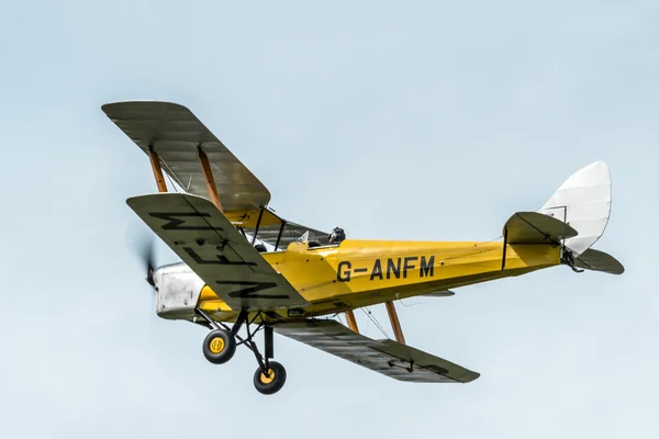 Dh82a de Havilland Tiger Moth — Zdjęcie stockowe