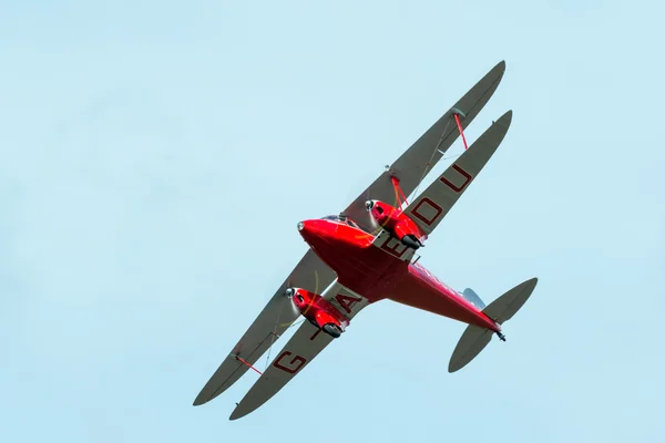 De Havilland DH90 Dragonfly at Shoreham airshow — Stock Photo, Image