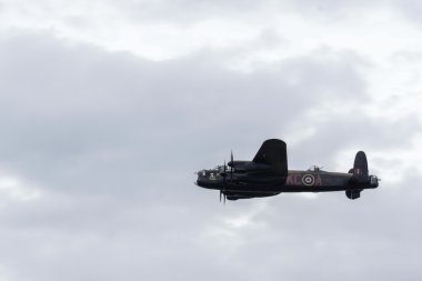 Avro lancaster bombacı shoreham Havaalanı uçan