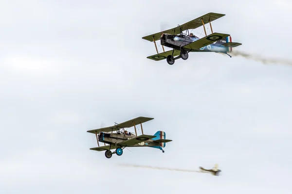 Great War Display Team - RAF SE5a — Stock Photo, Image