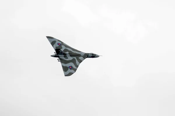 Vulcan bombplan på shoreham airshow — 图库照片