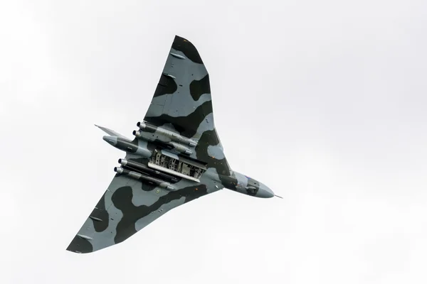 Vulcan bombplan på shoreham airshow — 图库照片