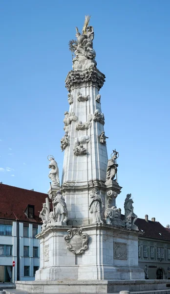 Святий колона Трійці Будапешта — стокове фото