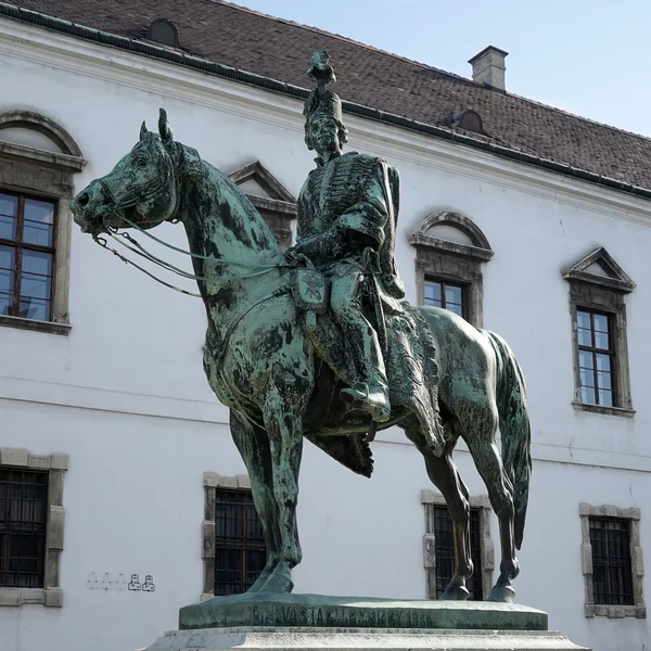 Estatua de Hadik Andras en Budapest — Foto de Stock