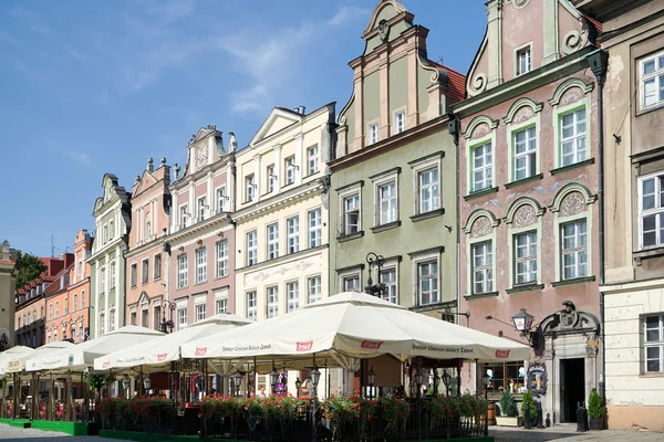 Cafés in Posen — Stockfoto