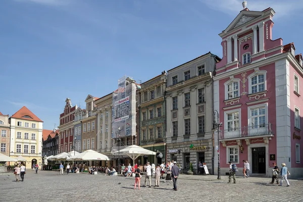 Staré náměstí v Poznani — Stock fotografie