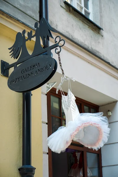 Przyjazne anioly galerie shop in poznan — Stockfoto