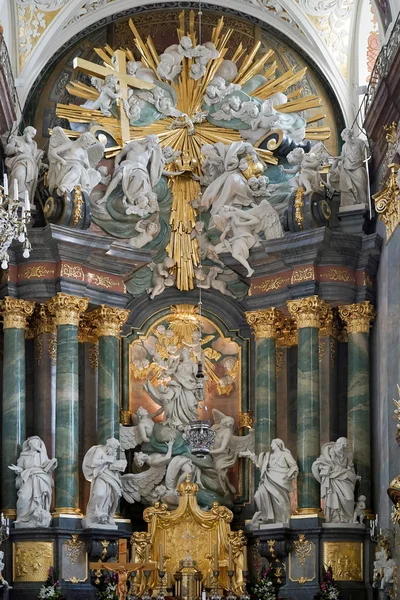Vue partielle Monastère Jasna Gora à Czestochowa Pologne — Photo