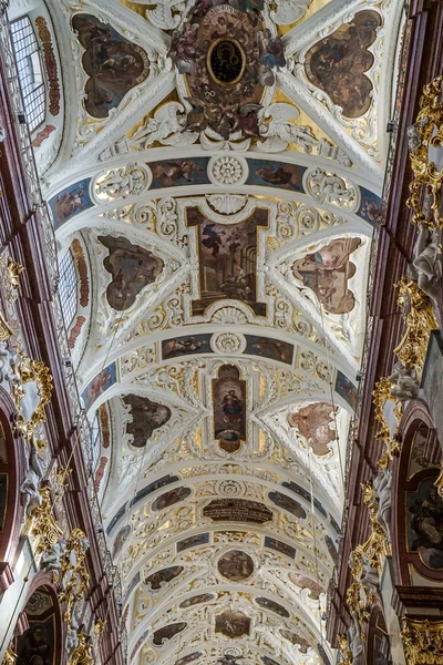 Vista parcial Mosteiro Jasna Gora em Czestochowa Polônia — Fotografia de Stock