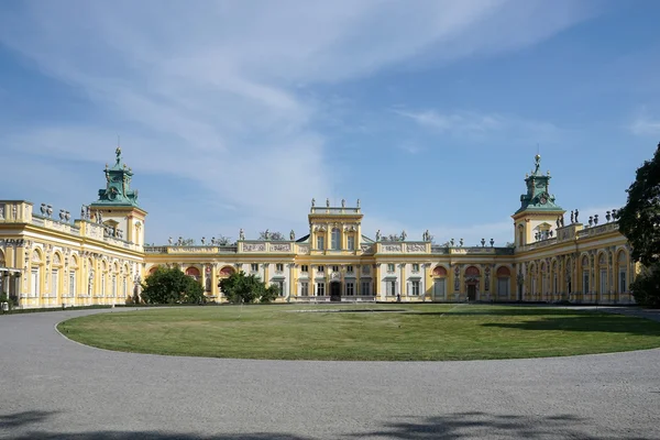 Palác Wilanow ve Varšavě, Polsko — Stock fotografie