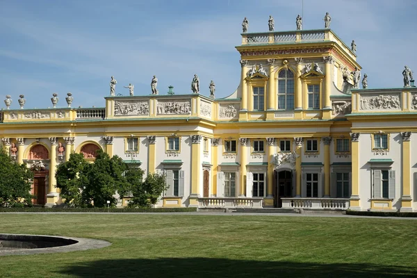 Wilanow Palace w Warszawie — Zdjęcie stockowe