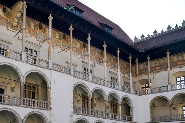 Královský hrad Wawel v Krakově — Stock fotografie