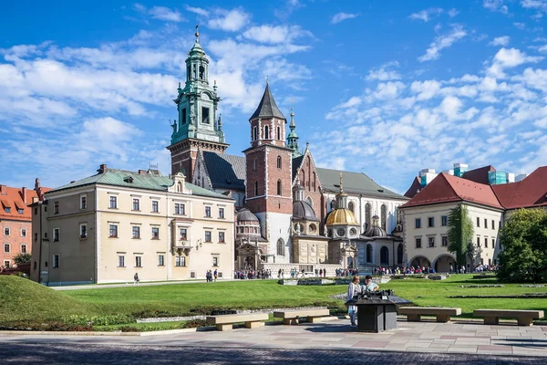 Wawel Cathedral i Krakow Polen — Stockfoto