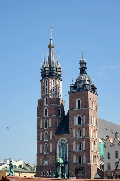St Marys Basilica in Krakow — Stock Photo, Image