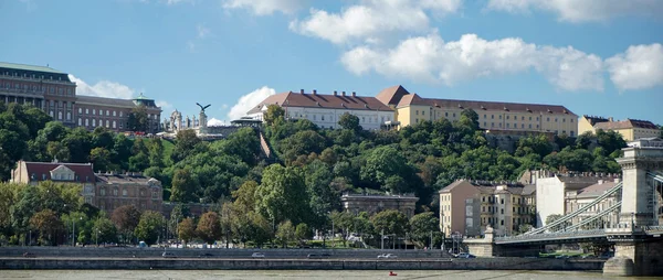 Blick auf das Burggelände von Budapest — Stockfoto