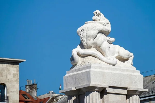 La estatua de Tisza en Budapest — Foto de Stock