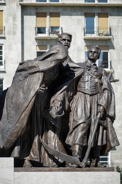 Die tisza-Statue in budapest — Stockfoto