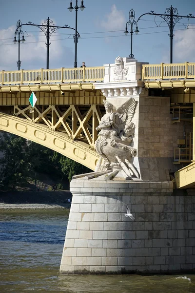 Margaret Bridge in Budapest — Stock Photo, Image