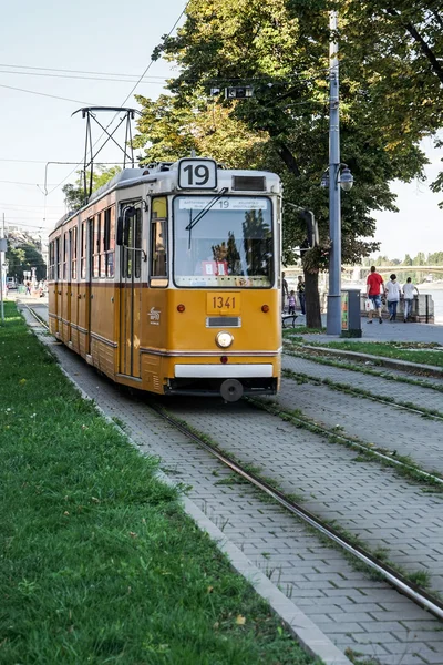 Tramwaj w Budapeszcie — Zdjęcie stockowe