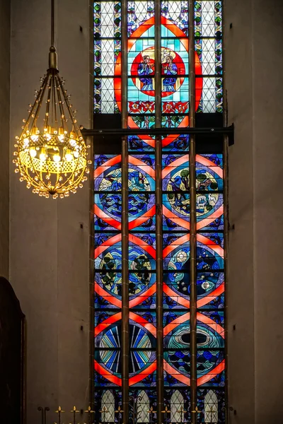Münih'te Frauenkirche iç — Stok fotoğraf