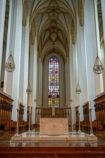 Inre av Frauenkirche i München — Stockfoto