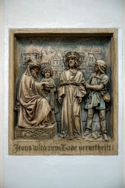 Interieur van de Frauenkirche in München — Stockfoto