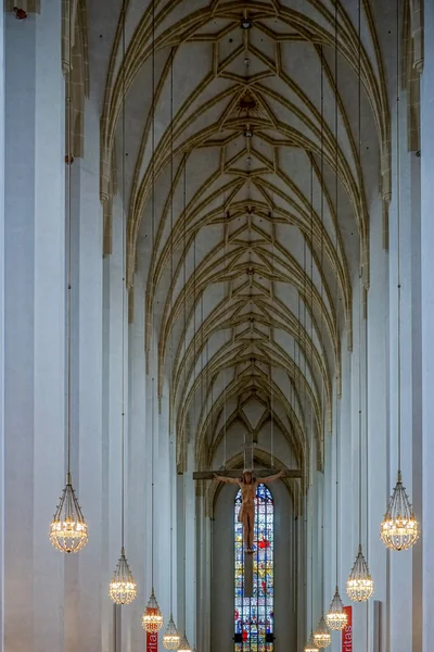 Interior da Frauenkirche em Munique — Fotografia de Stock