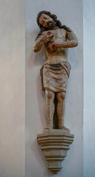 Estatua de Chist en la Frauenkirche de Munich — Foto de Stock