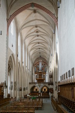 St James Kilisesi Rothenburg iç görünüm