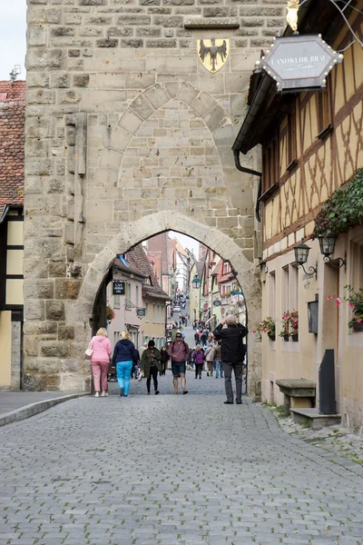 Middeleeuwse stad van Rothenburg — Stockfoto