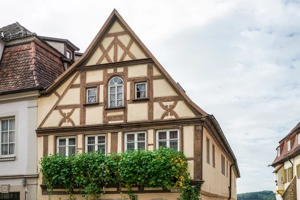 Vecchia casa a Rothenburg — Foto Stock