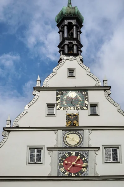 Piazza del Mercato a Rothenburg — Foto Stock