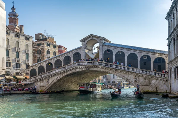 Rialto-Brücke Venedig — Stockfoto