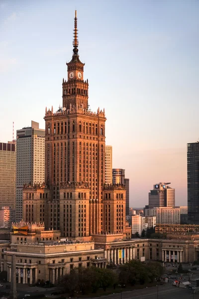 Palace of Culture and Science in Warsaw Poland — Stock Photo, Image