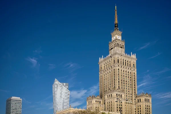 Palace of Culture and Science in Warsaw Poland — Stock Photo, Image