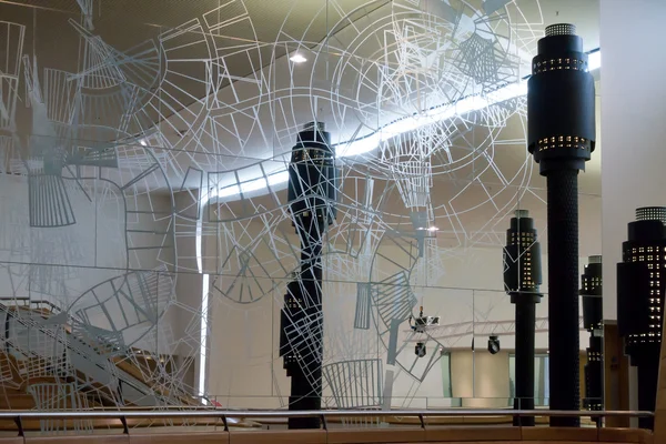 Interior of the Millennium Centre in Cardiff — Stock Photo, Image