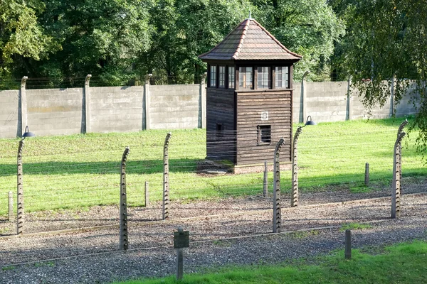 Auschwitz-Birkenau v Osvětimi Polsko — Stock fotografie